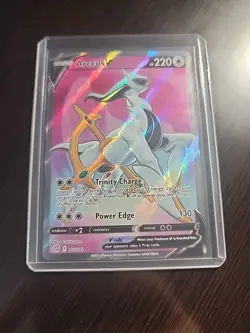 Pokemon TCG Arceus V Brilliant Stars 165/172 Holo Ultra Rare - Image 4