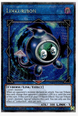 Linkuriboh RA04-EN291 Yugioh Quarter Century Secret Rare Stampede 1st Edition - Image 1