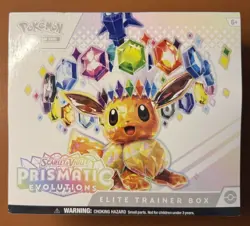 Pokemon TCG Scarlet Violet Prismatic Evolutions Elite Trainer Box ETB New Sealed - Image 1