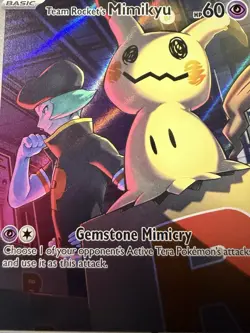 Team Rocket’s Mimikyu 🔥Illustration Rare🔥 Ascended Heroes 238/217 Pokemon TCG - Image 1
