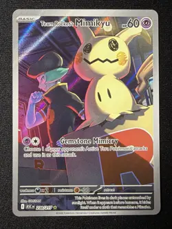 Team Rocket’s Mimikyu 🔥Illustration Rare🔥 Ascended Heroes 238/217 Pokemon TCG - Image 2