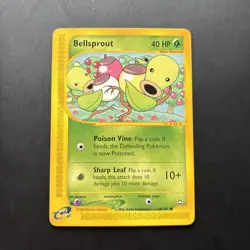Bellsprout (68) Common Aquapolis 068/147 LP E-Reader Pokemon - Image 1