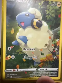 Pokemon TCG Mareep Crown Zenith: Galarian Gallery GG34/GG70 Holo Holo Rare - Image 1