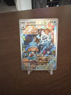 Vanillish Paradox Rift 190/182 Advent Calendar Illustration Rare NM Pokemon TCG - Image 1