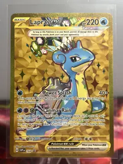 LAPRAS EX 164 HOLO PROMO SCARLET & VIOLET PROMO POKEMON NM/M - Image 1