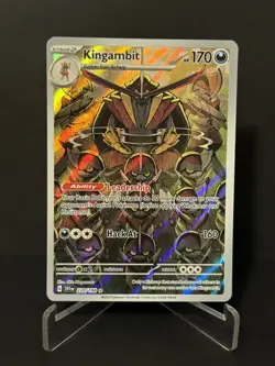 Kingambit 220/198 Scarlet & Violet Base Set Illustration Rare Pokemon TCG - Image 1