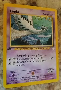 Lugia 20/64 1st Edition Neo Revelation Rare Pokemon TCG - Image 1