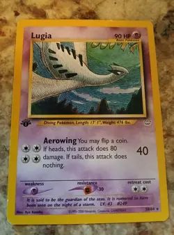 Lugia 20/64 1st Edition Neo Revelation Rare Pokemon TCG - Image 2