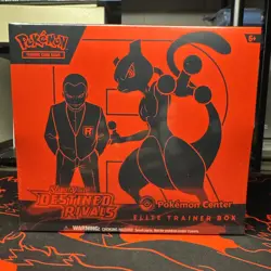 Pokemon TCG Destined Rivals Pokemon Center Exclusive Elite Trainer Box PC ETB. - Image 1
