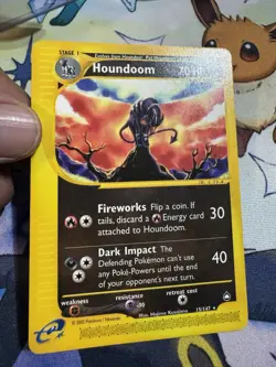 Pokemon TCG Houndoom Aquapolis 15/147 Non Holo - Image 1