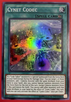 Yugioh Cynet Codec LOD2-EN003 - Super Rare - Image 2