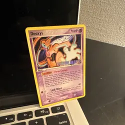 Pokemon Deoxys 16/107 EX Deoxys Promo Regular Basic 70 HP English - Image 3