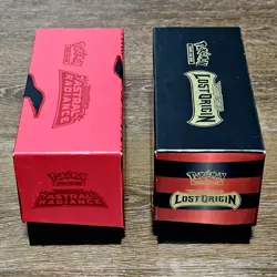 Pokemon TCG:Sword & Shield Lost Origin Elite Trainer & Astral Radiance Empty Box - Image 2