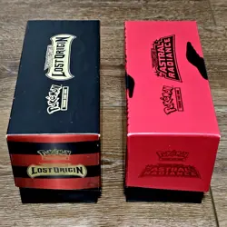 Pokemon TCG:Sword & Shield Lost Origin Elite Trainer & Astral Radiance Empty Box - Image 5