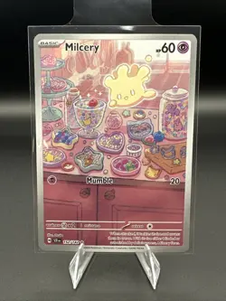 Milcery 152/142 Sv07: Stellar Crown Illustration Rare Holo Pokemon TCG - Image 1