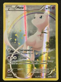 Mew XY110 Holo Black Star Promo 2016 Pokemon TCG Mythical Collection FAST SHIP! - Image 1