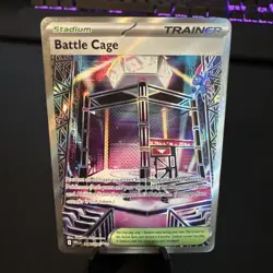 Pokemon Battle Cage (116/158) Phantasmal Flames - Near Mint - Image 1