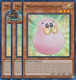 Yugioh! 3x Moremarshmallon MP25-EN178 Ultra Rare 1st Ed NM - Image 1