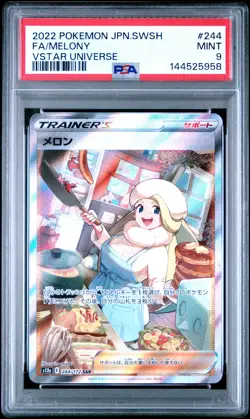2022 Pokemon #244 Fa/Melony Vstar Universe PSA 9 - Image 1