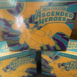Pokemon TCG: Ascended Heroes (ETB) New Factory Sealed - PRICE FOR ONE BOX - Image 2
