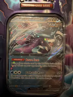 Pokemon TCG Walking Wake EX Paradox Clash Tin Factory Sealed - Image 2