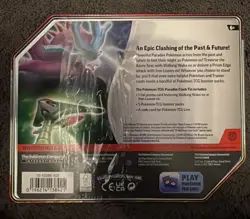Pokemon TCG Walking Wake EX Paradox Clash Tin Factory Sealed - Image 3