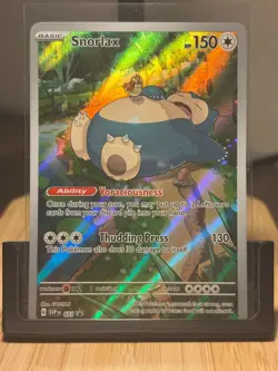 Pokemon TCG - Snorlax 051 Black Star Promo Full Art 151 Scarlet & Violet NM - Image 1