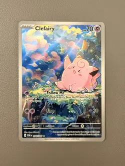 Pokemon TCG Lillie’s Clefairy ex 184/159 Special Illustration Rare – NM - Image 1