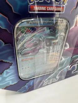Pokemon TCG Paradox Clash Tin Walking Wake & Iron Leaves Booster Promo Box - Image 2