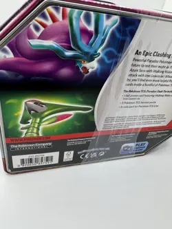 Pokemon TCG Paradox Clash Tin Walking Wake & Iron Leaves Booster Promo Box - Image 3