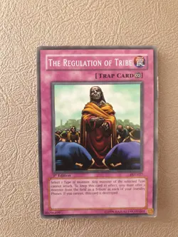 YUGIOH THE REGULATION OF TRIBE PSV-EN027 1ST ED NM - Image 1