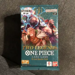 NEW* - One Piece OP-08 Two Legends Factory Sealed Booster Pack ENGLISH - Image 1