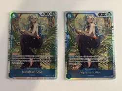 One Piece TCG Nefeltari Vivi EB03-024 SR Extra Booster Heroines Edition X2 - Image 1
