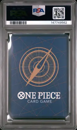 2023 ONE PIECE MONKEY D. LUFFY OP04 PRE-RELEASE-WINNER PROMOS #036 PSA 10 - Image 2