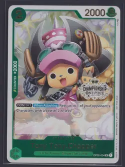 One Piece TCG OP02-034 Store Championship Tony Tony.Chopper Promo - Image 2