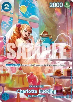 Charlotte Pudding ST12-012 SP - One Piece Royal Blood OP10 Alt Art NM - Image 2