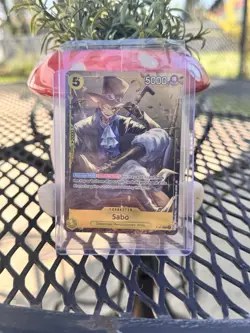 One Piece CCG Sabo Alternate Art Parallel P-073 CGC Sealed - Image 1