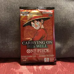 One Piece Carrying On His Will OP-13 English Booster Pack - Image 1