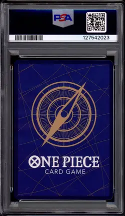2024 One Piece OP09 Japanese Gold Manga Alternate Art Gol D Roger #118 PSA 10 - Image 2