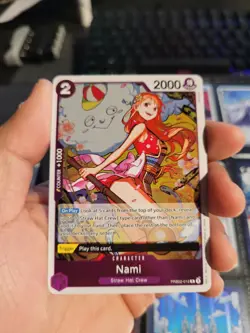 Nami PRB02-012 R Rare Foil ONE PIECE TCG PRB02 The Best Vol 2 ENGLISH NM/M - Image 1