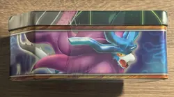 Pokemon Trading Card Game Paradox Clash Iron Leaves ex tin Sealed - Image 2