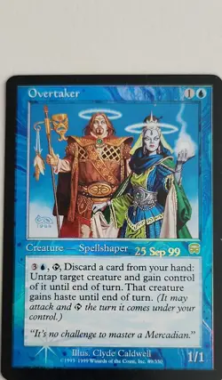 Overtaker FOIL Prerelease Cards NM Near Mint MTG - Image 2