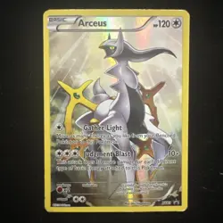 Pokemon TCG Arceus Holo Promo HP120 XY83 XY Basic English Card - Image 1