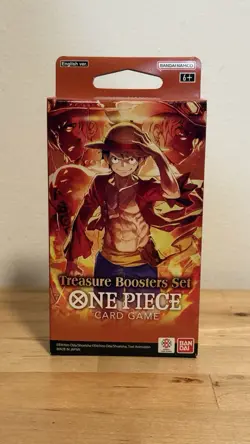 One Piece TREASURE BOOSTERS SET English 4 BOOSTER PACKS (OP-01~OP-05) Promo Card - Image 1