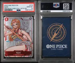 ONE PIECE NAMI OP01-016 Premium Card Collection 25th Anniversary PSA 10 - Image 3