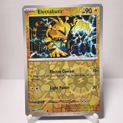Electabuzz Reverse Holo NM 125/165 Scarlet & Violet 151 Pokemon Card - Image 1