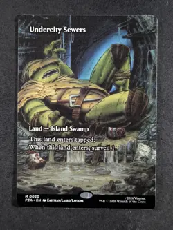 2026 Magic The Gathering - UNDERCITY SEWERS Reg Teenage Mutant Ninja Turtle #20 - Image 1