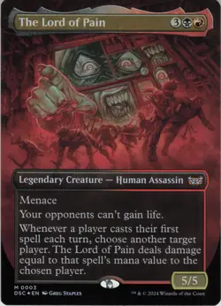 The Lord of Pain (Borderless) Duskmourn: House of Horror 3 NM Foil - Image 1