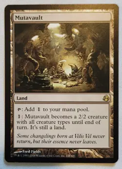 MTG Magic the Gathering [x1] Mutavault [x1] Morningtide M/NM - Image 1