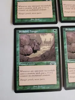 4X Predatory Hunger Exodus Regular NM Near Mint MTG - Image 2